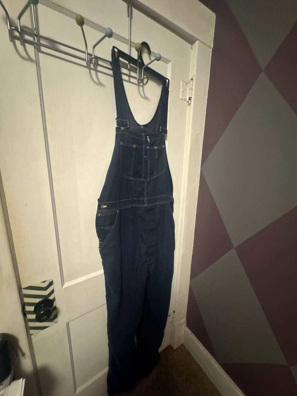 Vintage Sears Perma-Prest Denim Bib Overalls